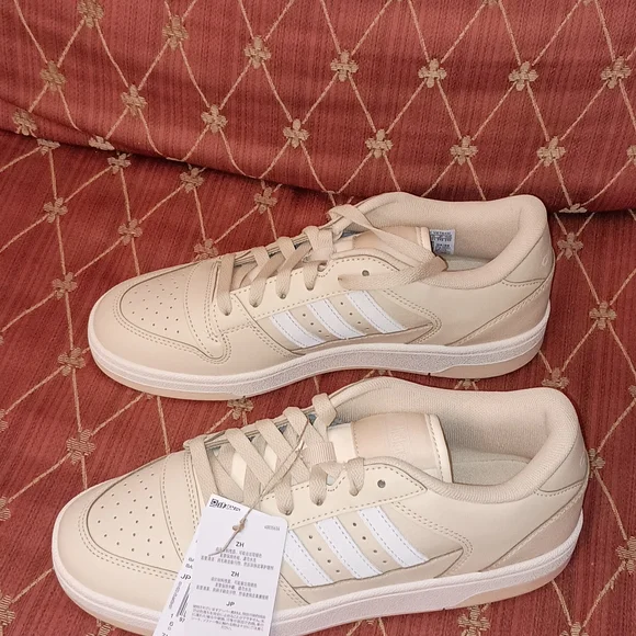 Adidas Break Start Low Women's Cream Sneakers - Picture 2 of 11